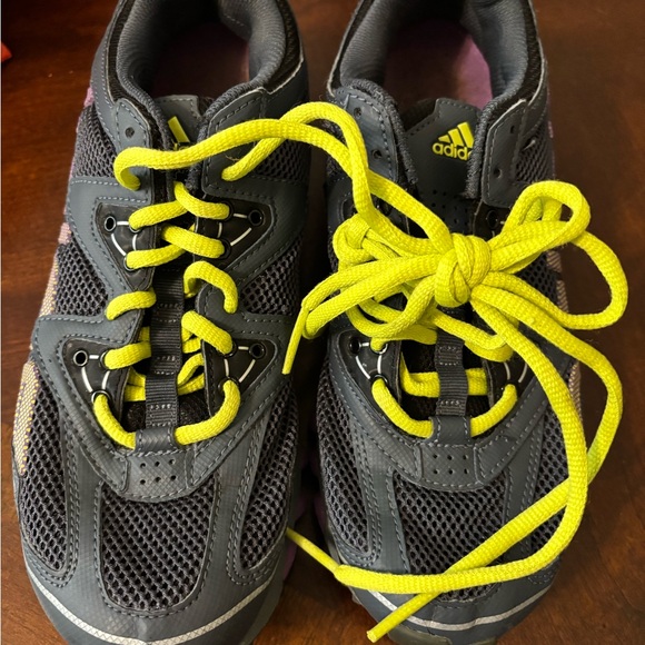 Adidas Women's Black and Purple Trail Shoes - Picture 7 of 8